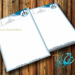 طرح لایه باز سربرگ 001