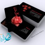 طرح لایه باز کارت ویزیت گلسرا 002