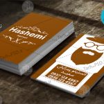 طرح لایه باز کارت ویزیت آرایشگاه مردانه 008